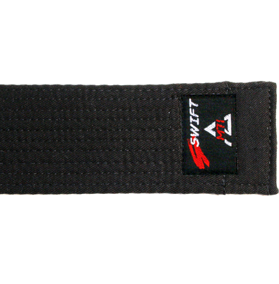 2 inch Wide Deluxe Black, Double Wrap