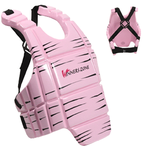 Winners Zone Chest Guard, Pink