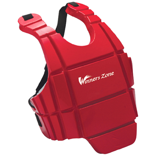 Winners Zone Chest Guard, Red