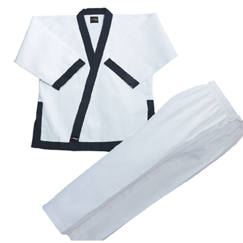 Tang Soo Do Uniform, Black Trim