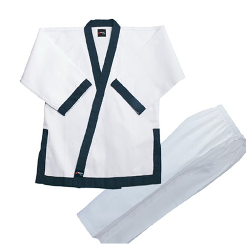 Tang Soo Do Uniform, Midnight Blue Trim